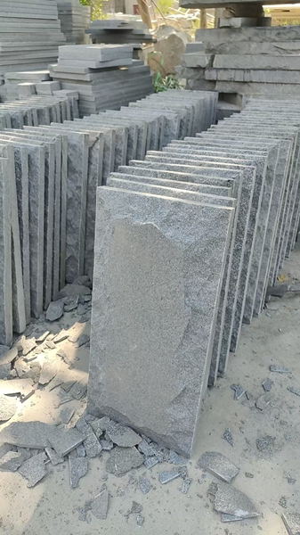 鲁灰蘑菇石外墙